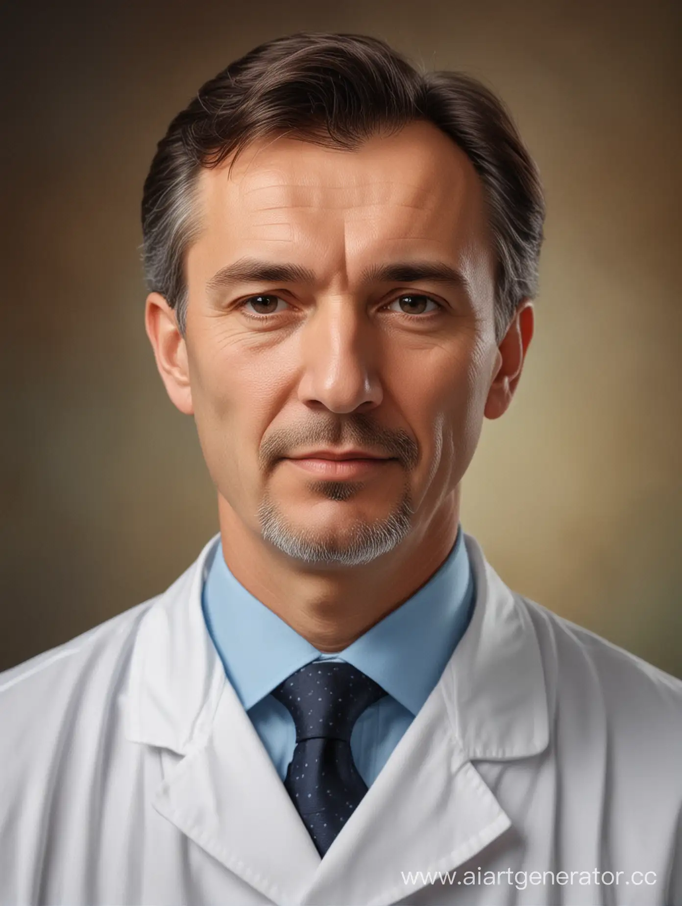 Konstantin-Mikhaylovich-50YearOld-Chief-Physician-Portrait
