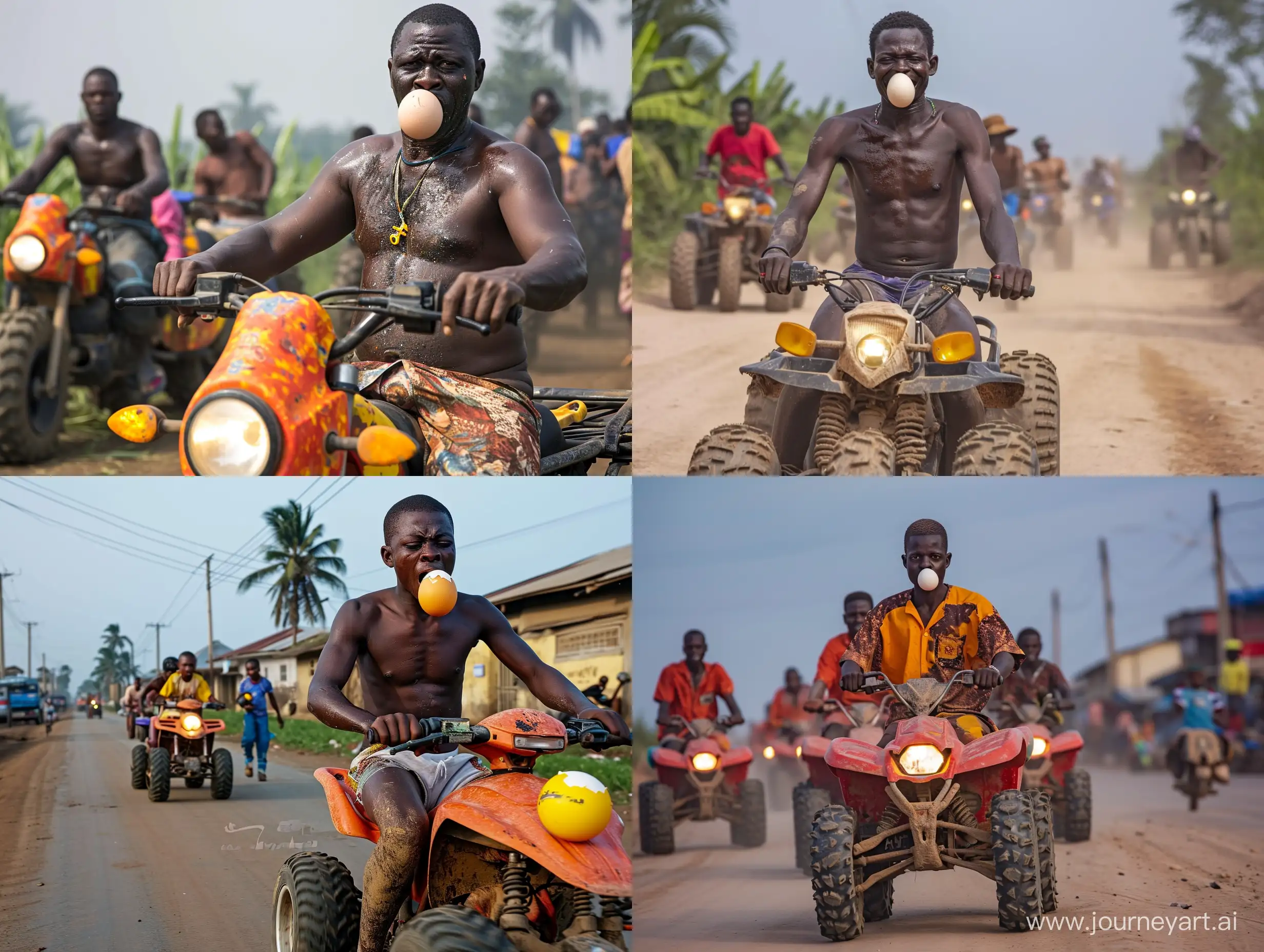 Quad-Racing-Challenge-with-Egg-Symbolizing-Fragility-in-Abidjan-Cte-dIvoire