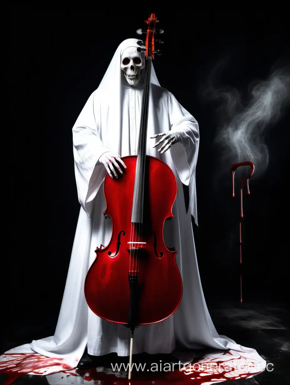 Ethereal-Ghost-Playing-Cello-in-Dark-Ambiance