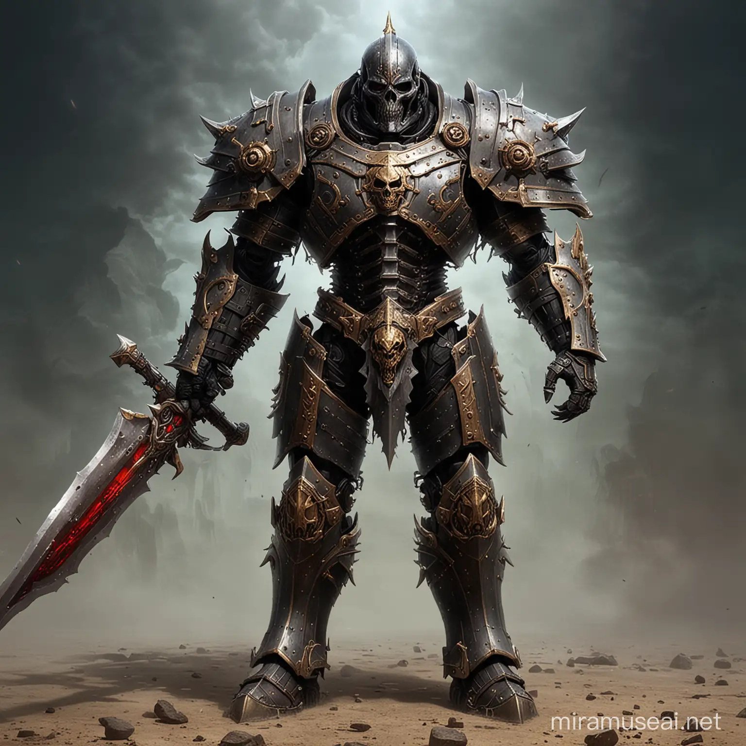death general. Death armor, gargantuan