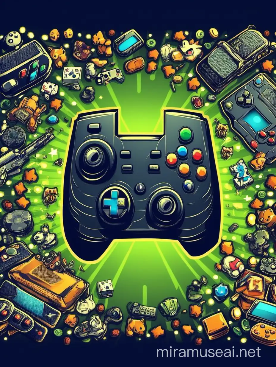 Gaming background wallpaper