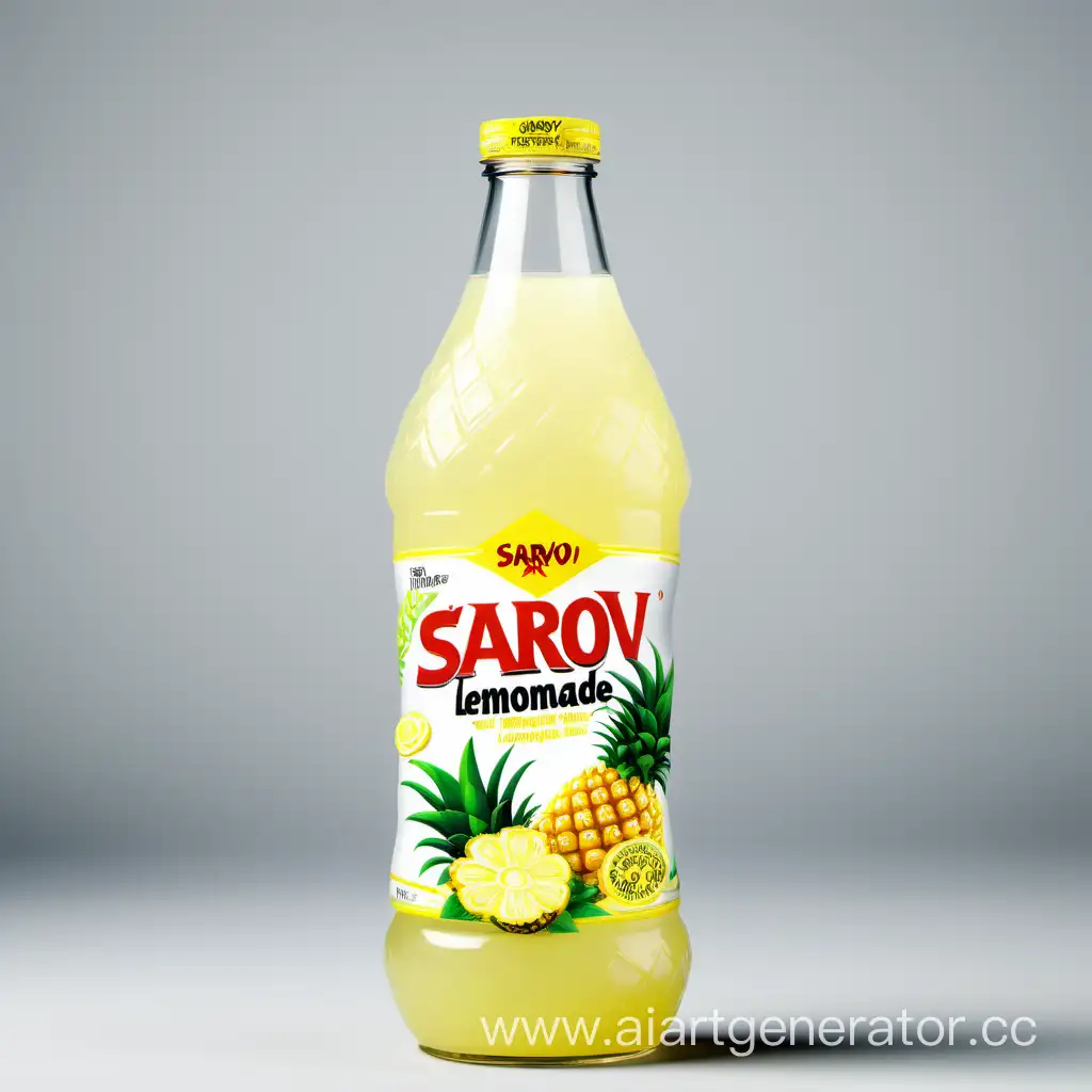 Лимонад Сарова со вкусом Ананаса
