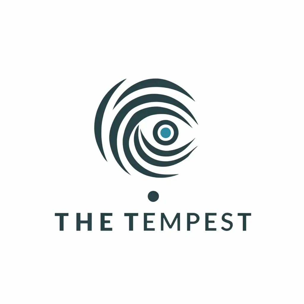a logo design,with the text "The Tempest", main symbol:The Tempest,Moderate,be used in Nonprofit industry,clear background