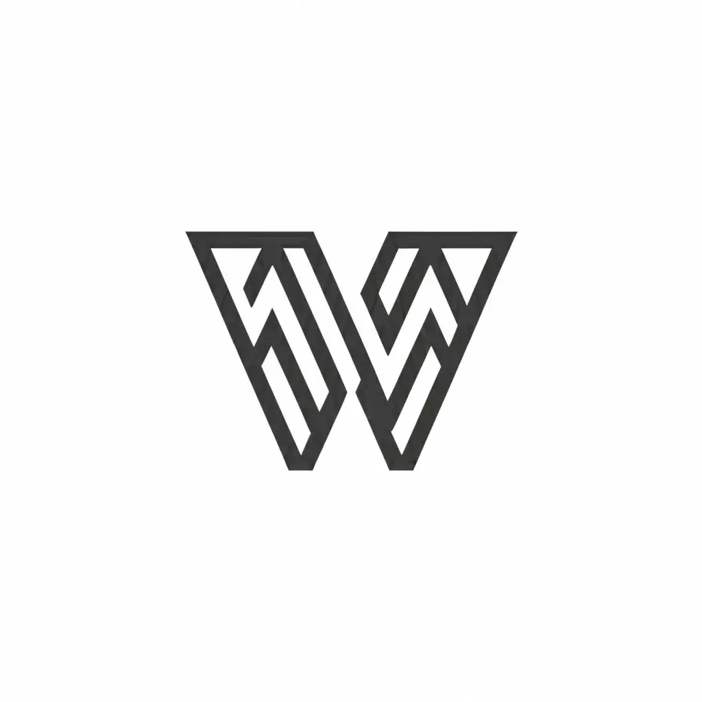a logo design,with the text "W", main symbol:W,complex,be used in Medical Dental industry,clear background