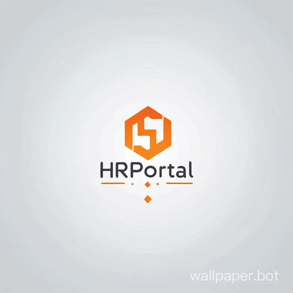 A logo for a custom recruitment company
"HRPortal"