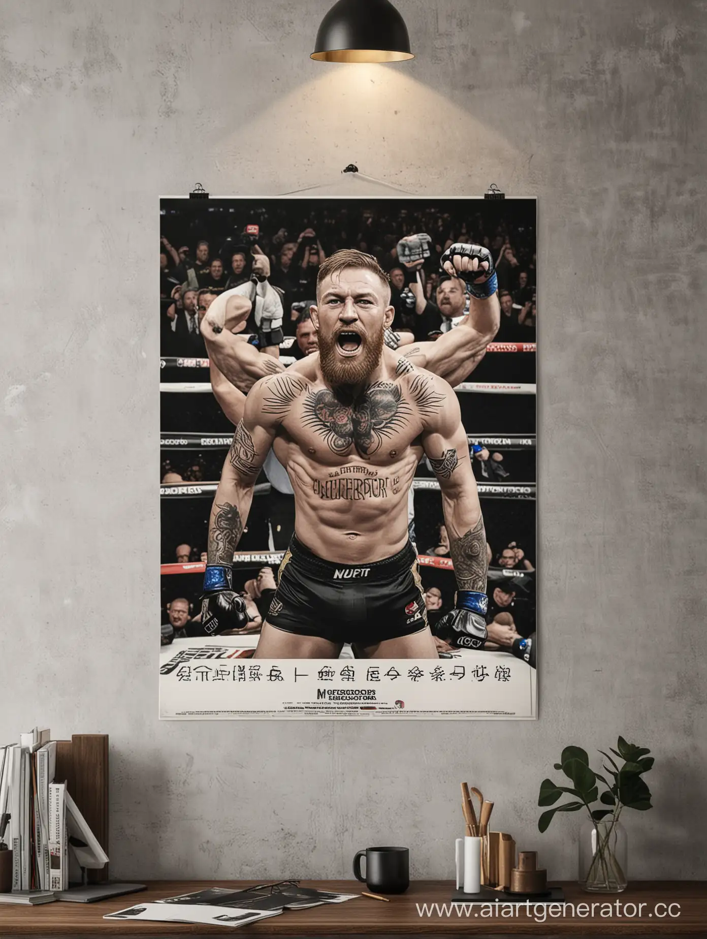 Wall-Poster-of-Conor-McGregor-Decorative-MMA-Artwork-for-Home-Gym-or-Man-Cave