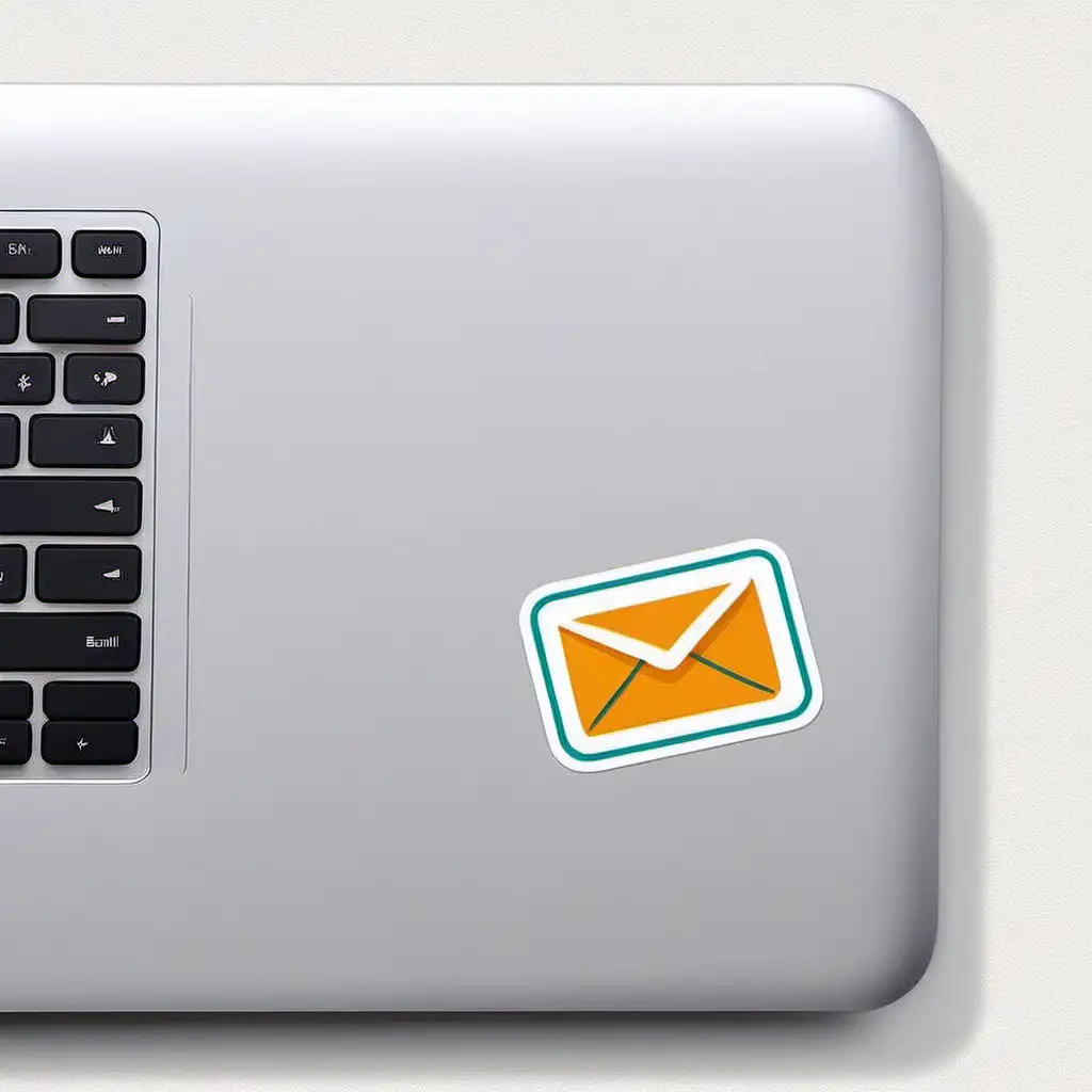 email sticker
