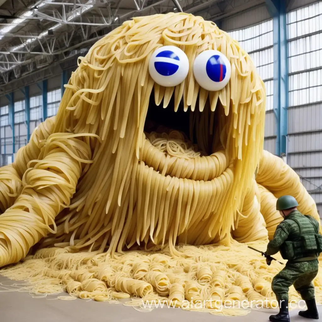 Russian-Army-Battles-Gigantic-Pasta-Monster