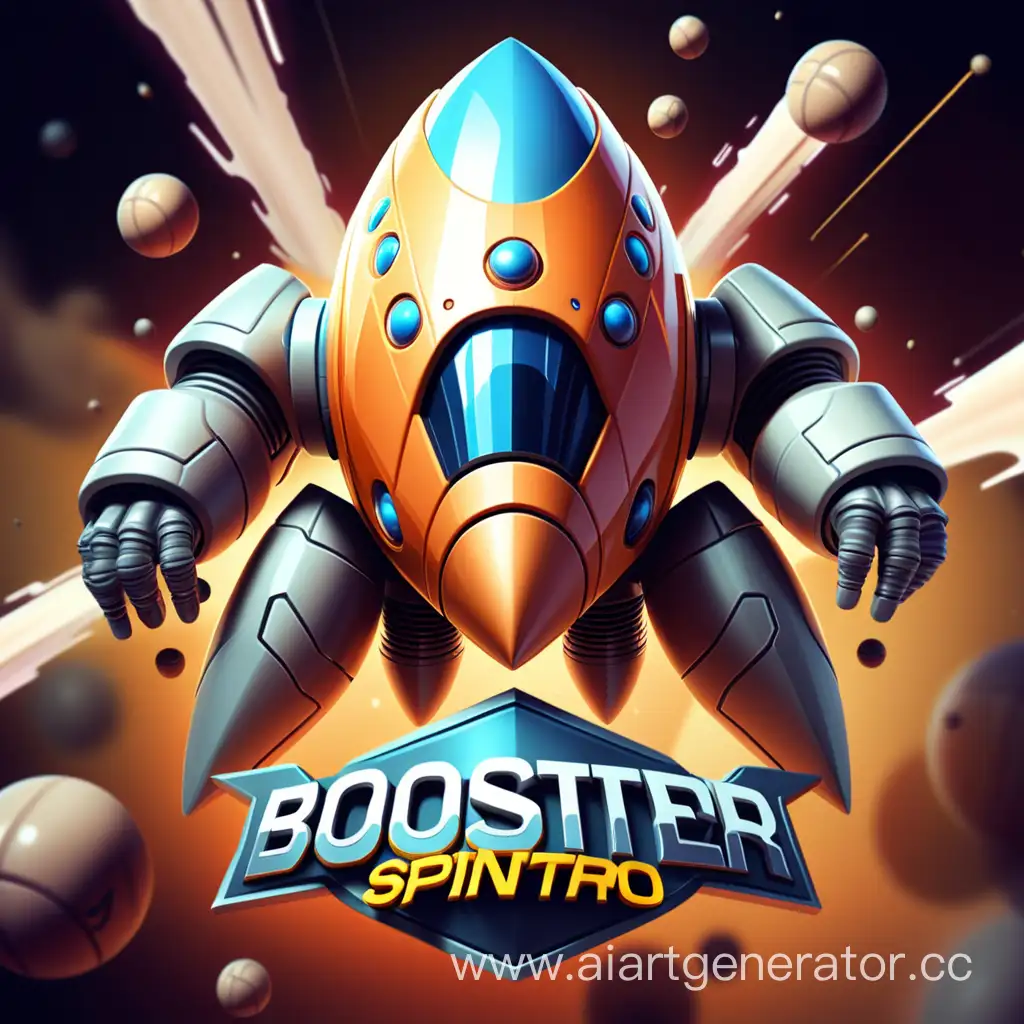 the logo for the booster with the name SptintPro