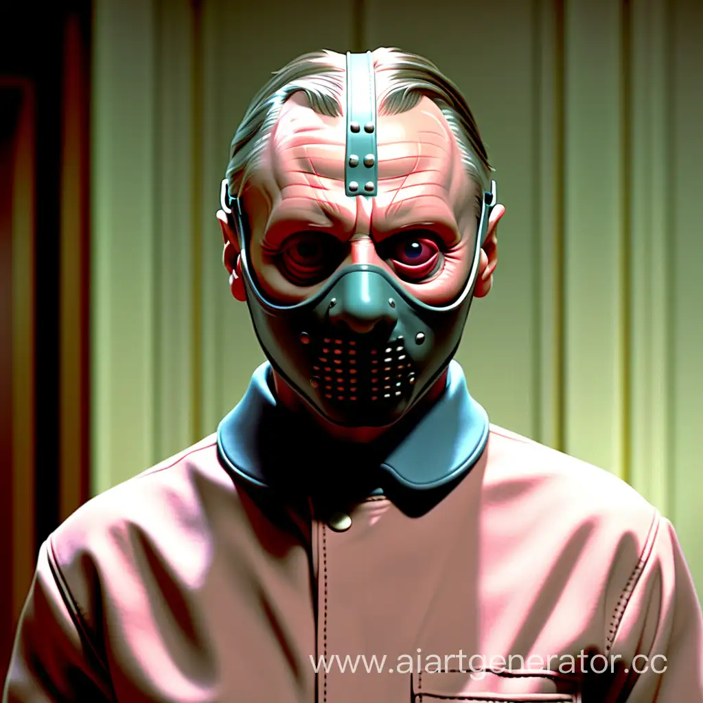 Elegant-Hannibal-Lecter-Wearing-a-Mysterious-Mask