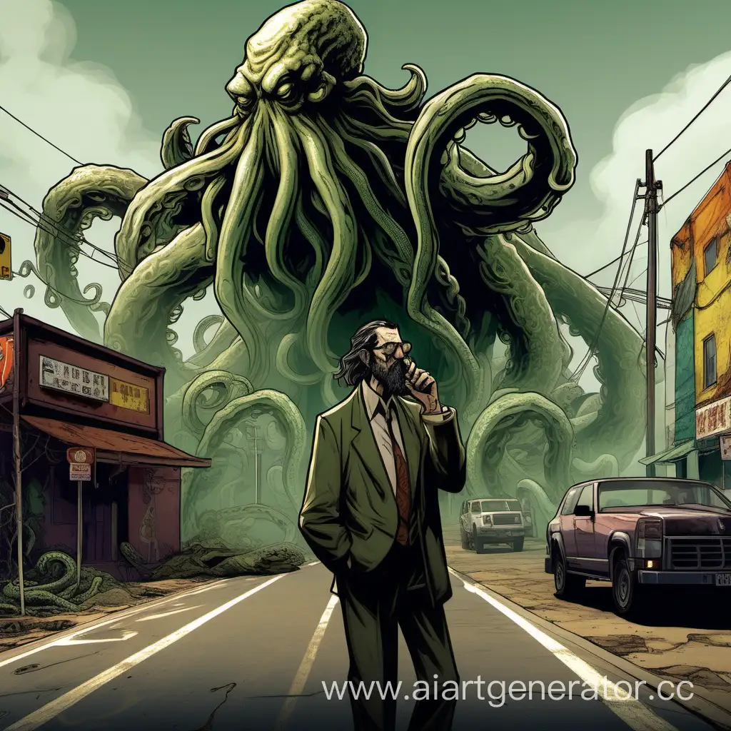 Detective-in-Noir-Fantasy-World-Smoking-Cigarette-by-Cthulhu-Tentacles