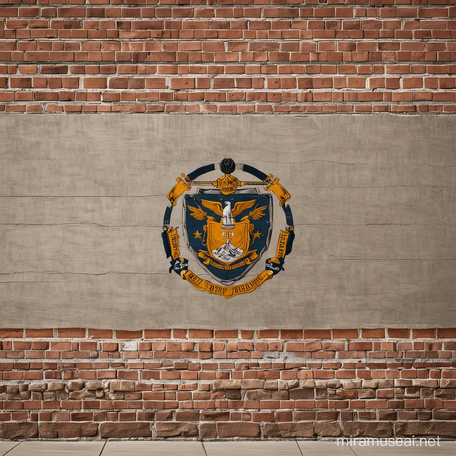 Banner for masonry and military