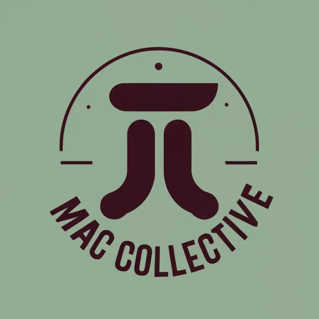 logo, with the text "MAC Collective", typography, be used in Internet industry marketing consultancy