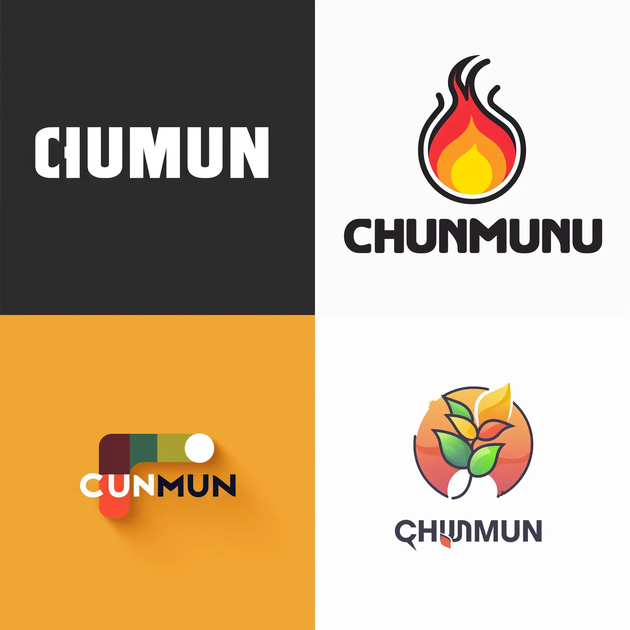 Chunmun-Name-Logo-Version-6-Creative-Aspect-Ratio-Design-with-25216-Variations