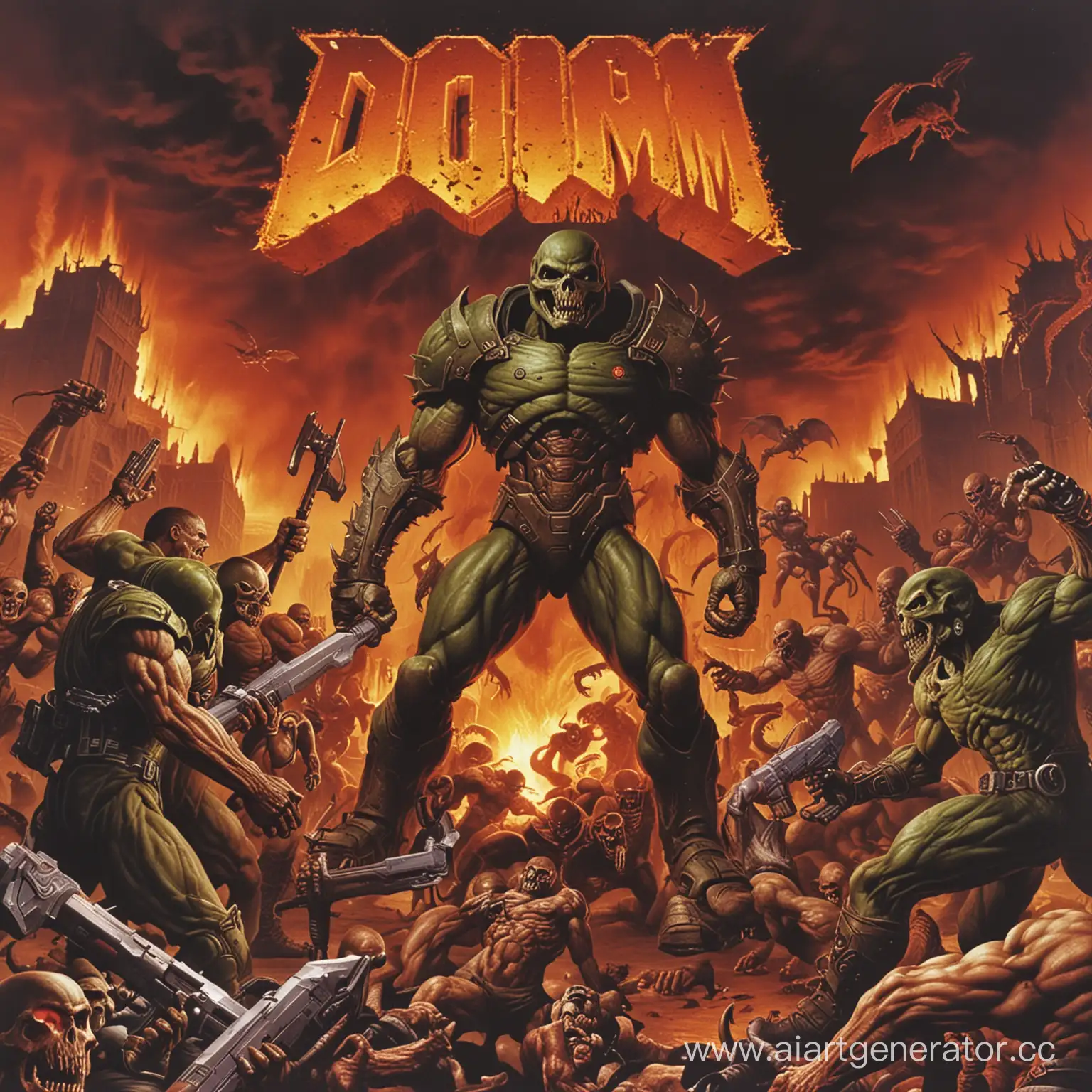 Apocalyptic-Battle-in-Hell-Fiery-Demons-and-Doom-Marines-Clash