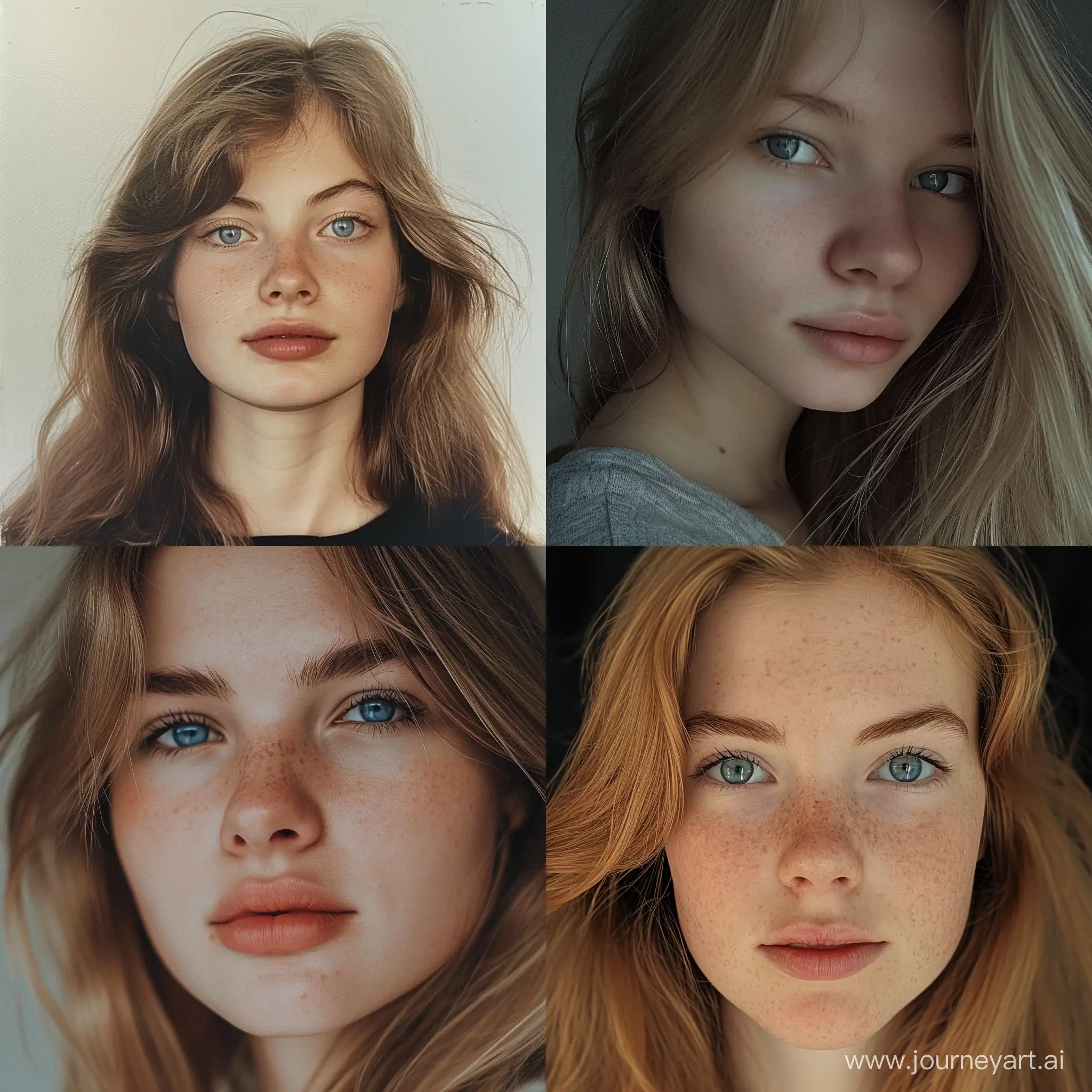 Portrait-of-a-Girl-with-Light-Hair-and-Blue-Eyes