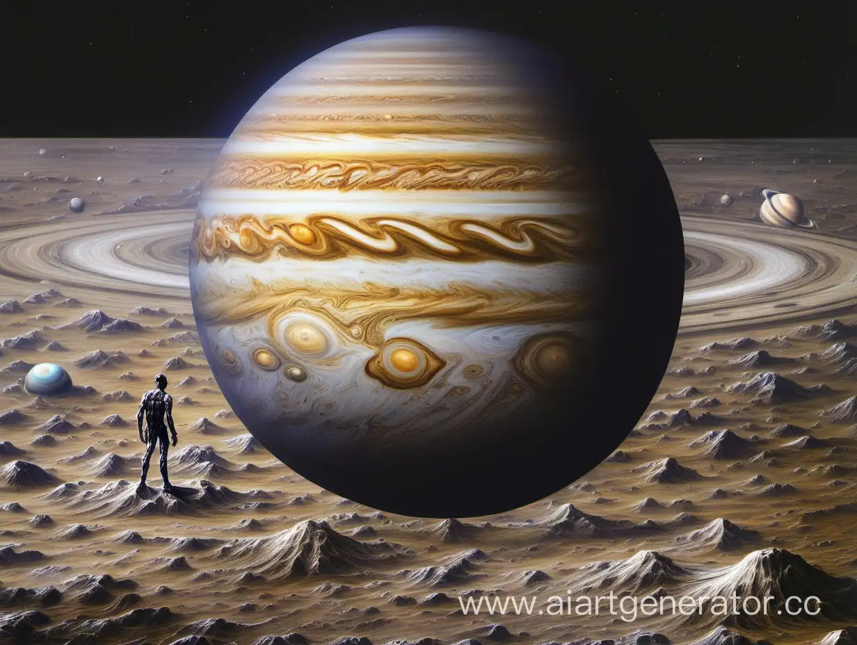 Human on Jupiter
