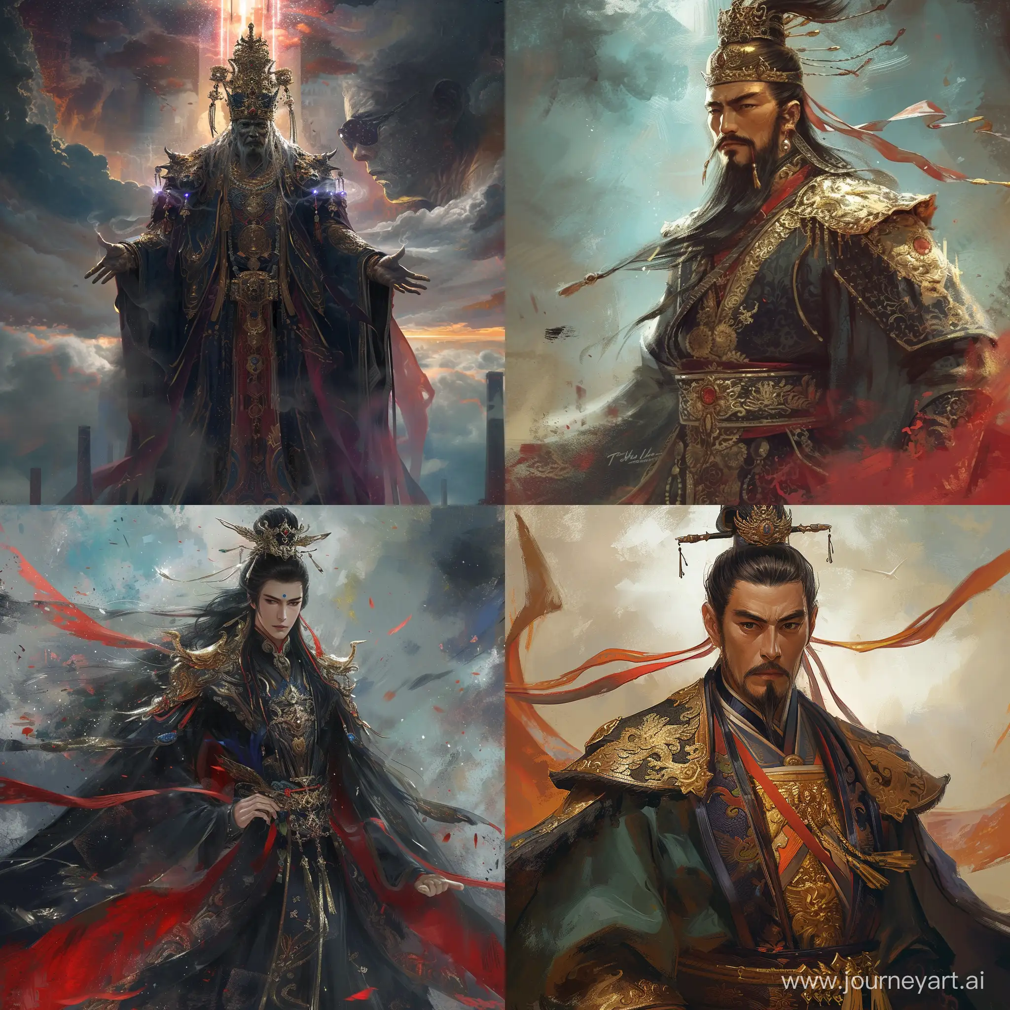 Immortal-Emperor-Tasyan-Jun-Approaching-Visionary-Artwork