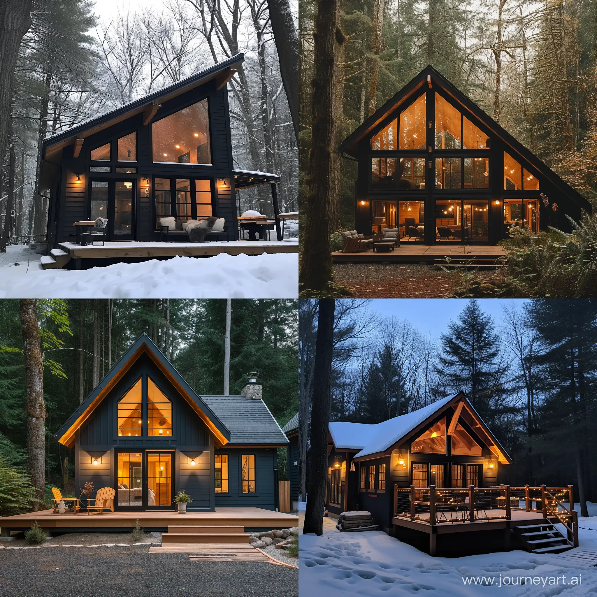 Cozy-Cabin-Exterior-Design-A-Tranquil-Retreat-in-Nature
