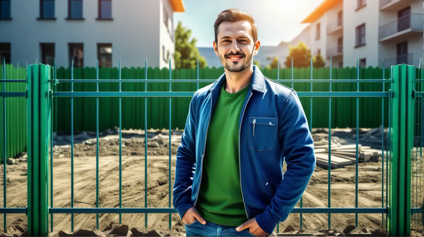 Friendly European Construction Sales Manager at Green Metal Fence