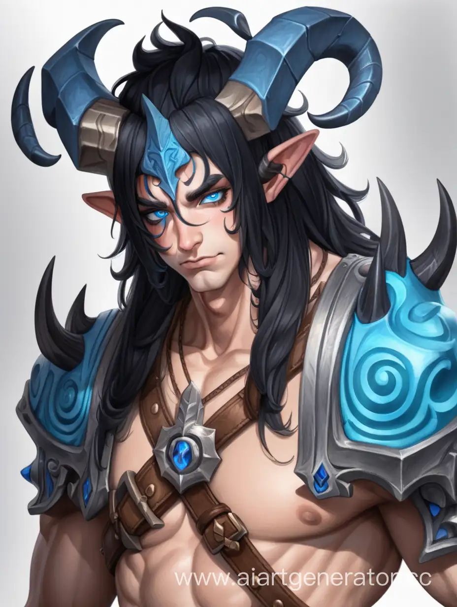 Young-Satyr-Paladin-with-Blue-Horns