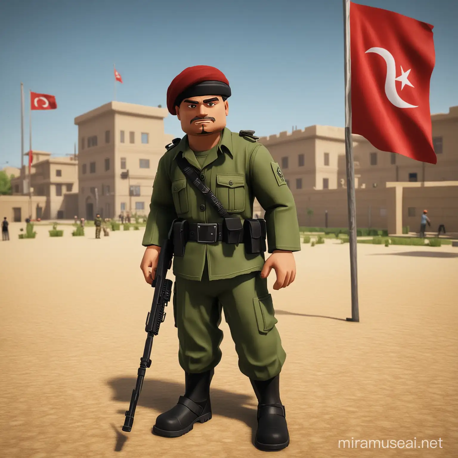 Turkish Soldier Roblox Game Military Adventure in a Virtual World