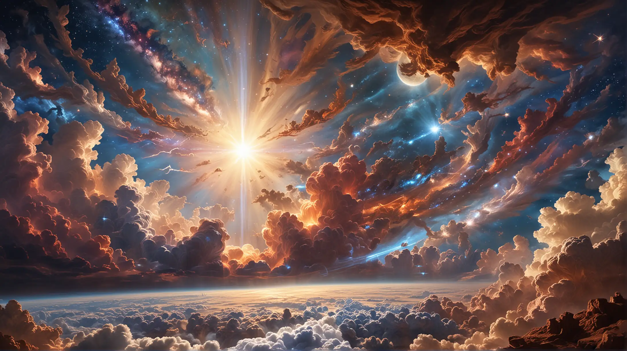 En el principio, Dios creó los cielos y la tierra