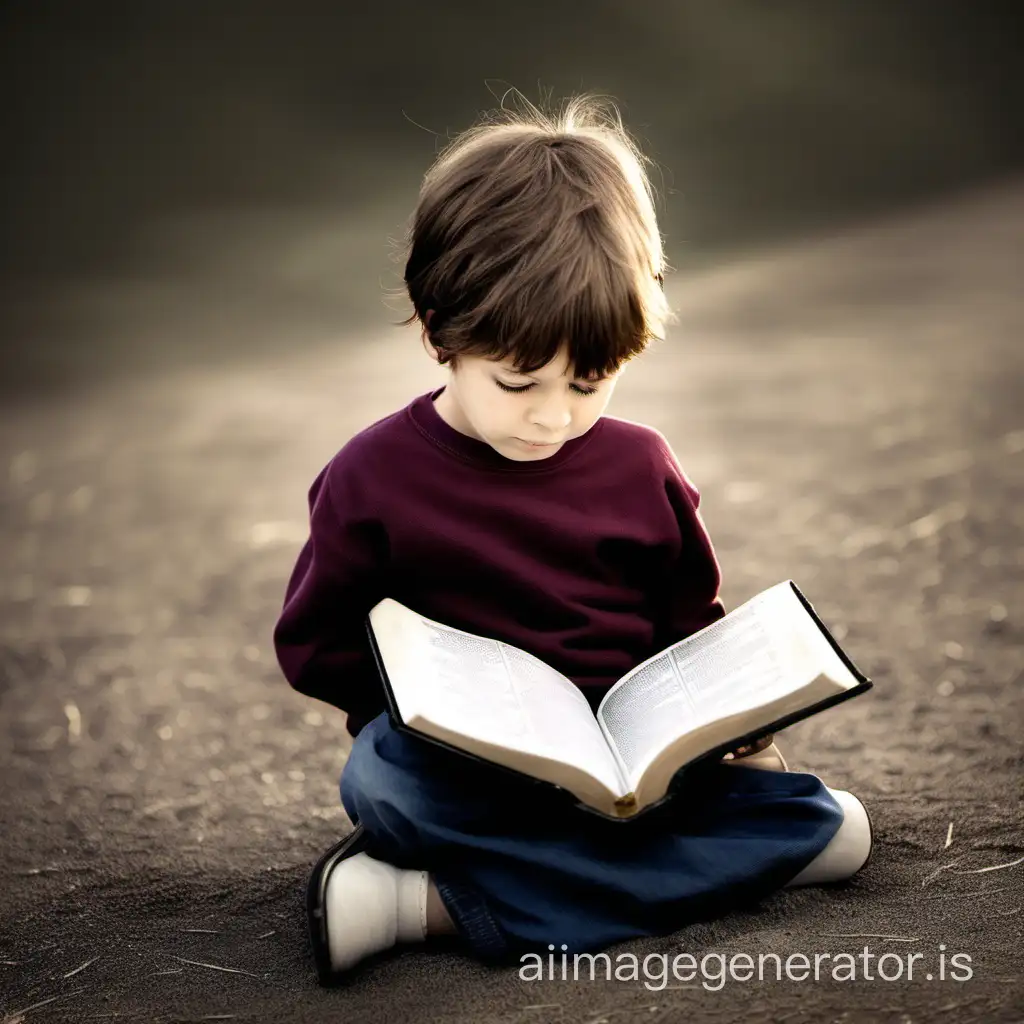 Child who read bible
