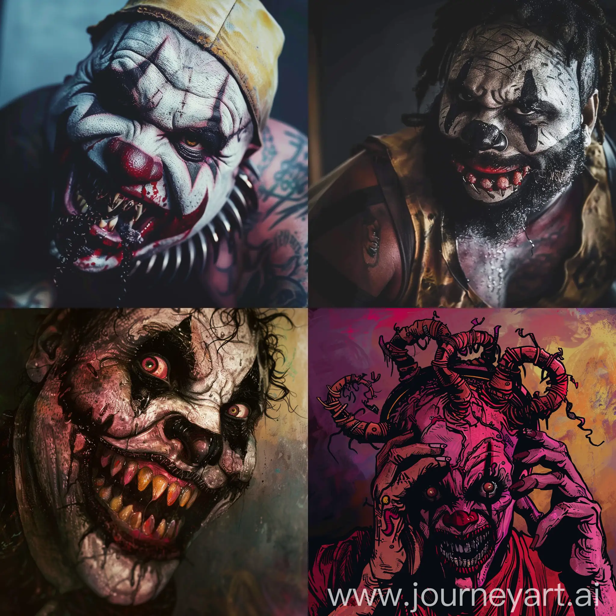 Menacing-Juggalo-Portrait-Dark-Clown-Evoking-Fear-and-Psychosis