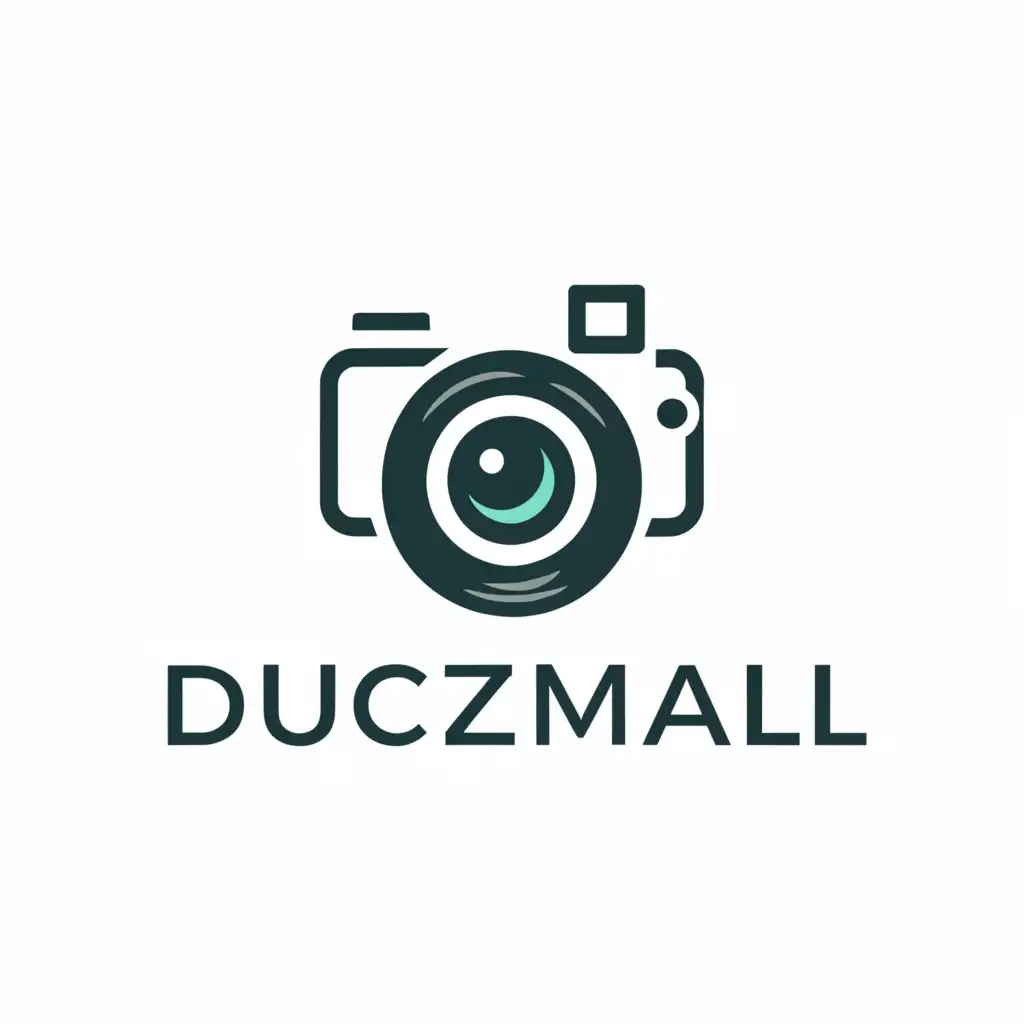 a logo design,with the text "Duczmal", main symbol:Camera,Moderate,be used in Entertainment industry,clear background