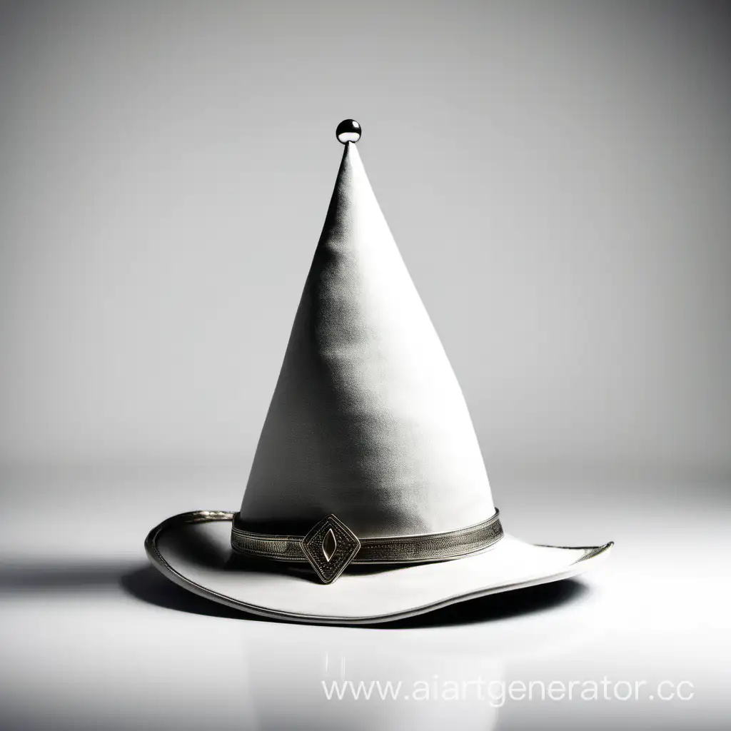 Whimsical-Pointed-Hat-on-a-Clean-White-Background