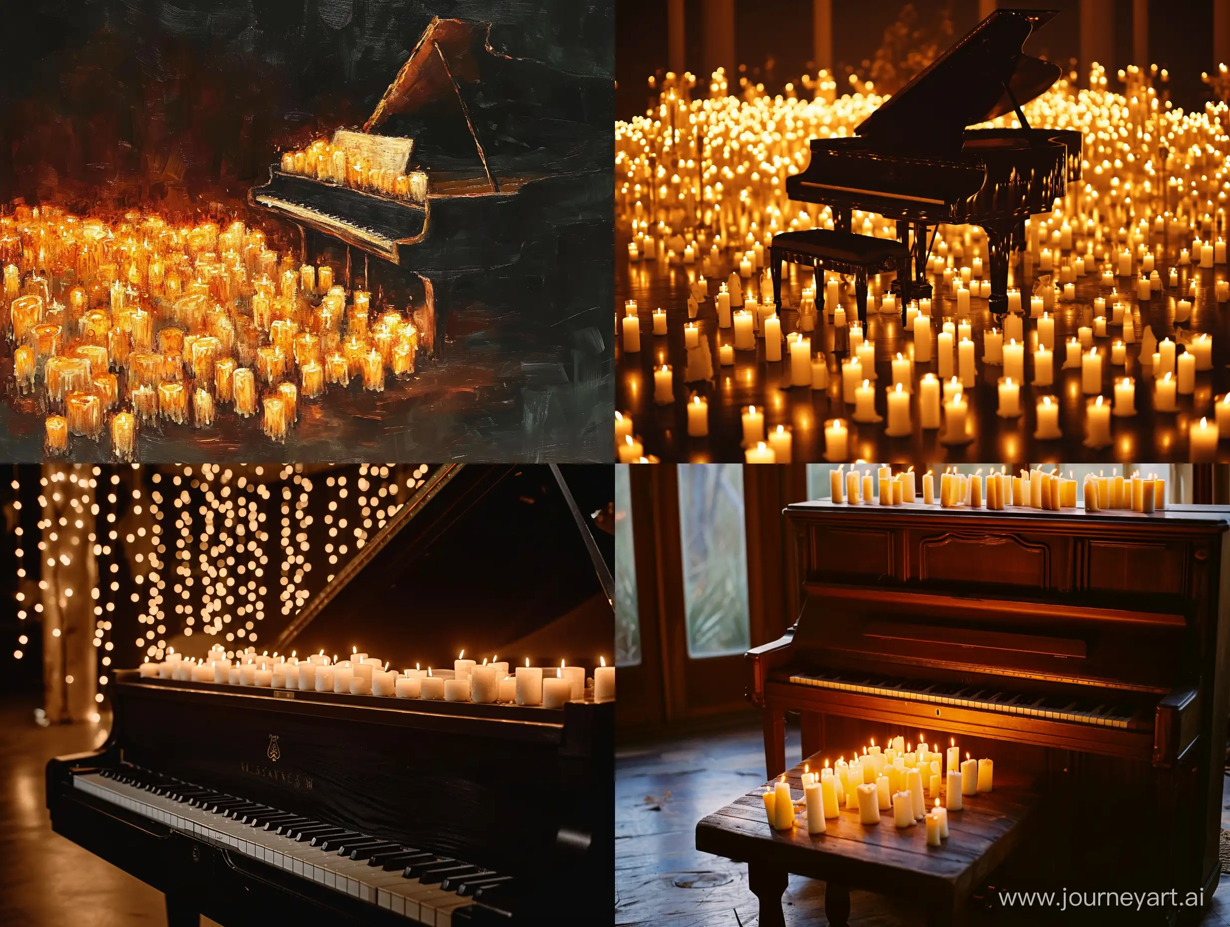 рояль и тысяча свечей  