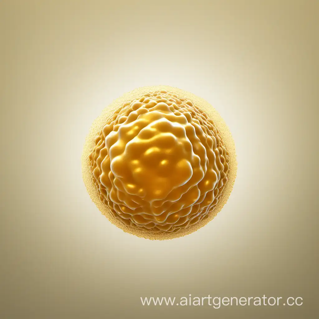 Golden-Minimalistic-Blastocyst-Art