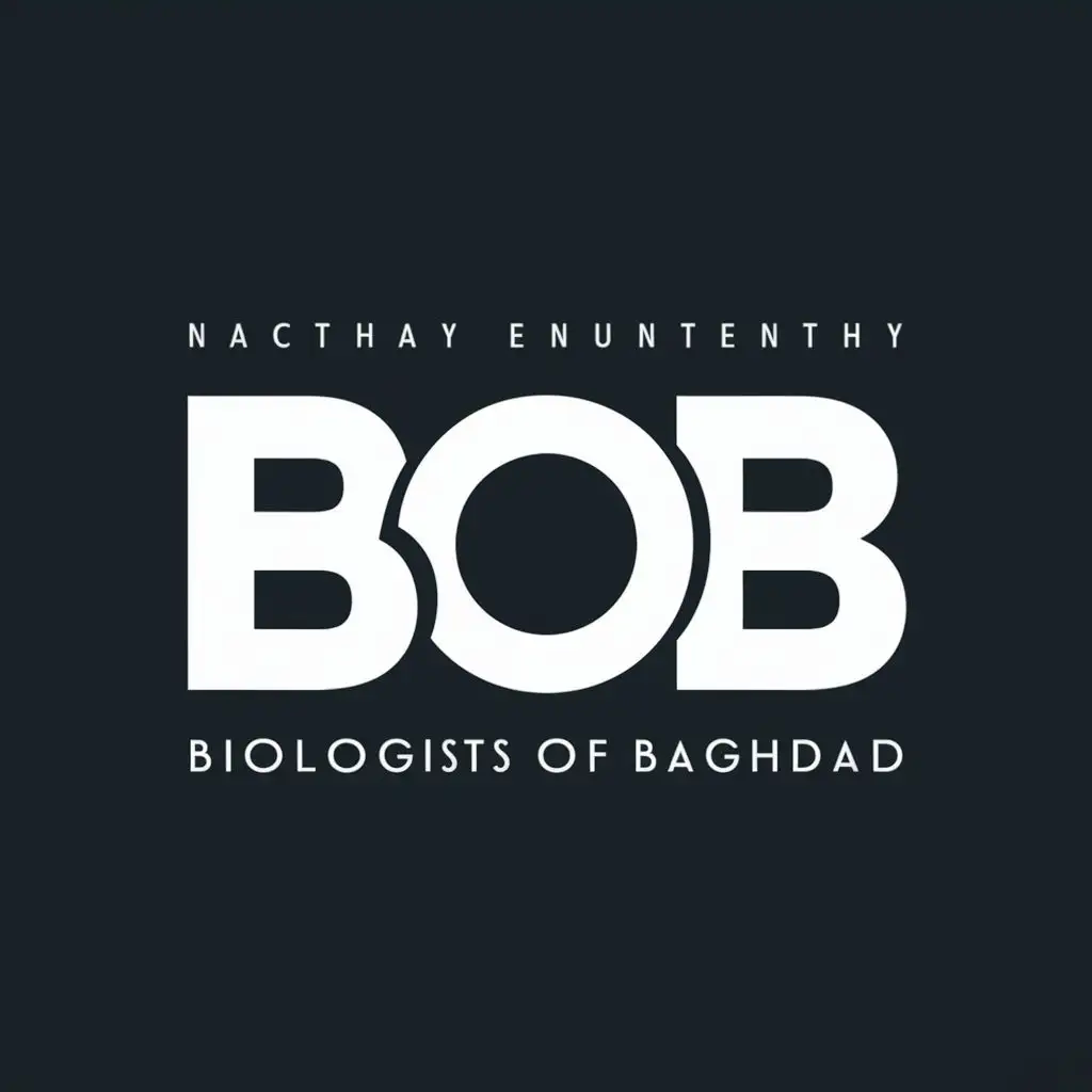 LOGO-Design-For-Biologists-of-Baghdad-Innovative-Typography-for-Education-Industry