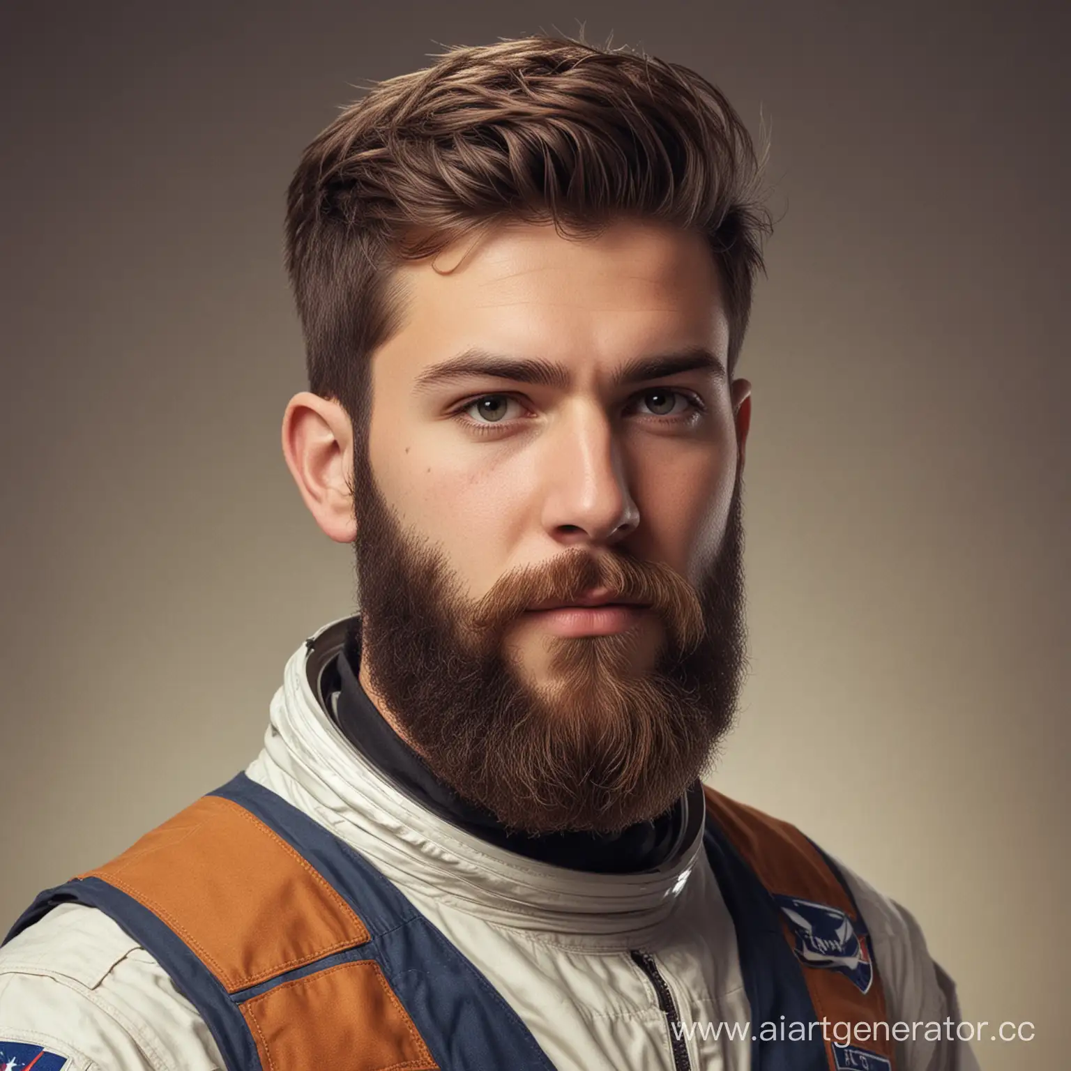 Renowned-Space-Traveler-Clothing-Designer-25YearOld-Man-with-Neat-Beard-and-Short-Haircut