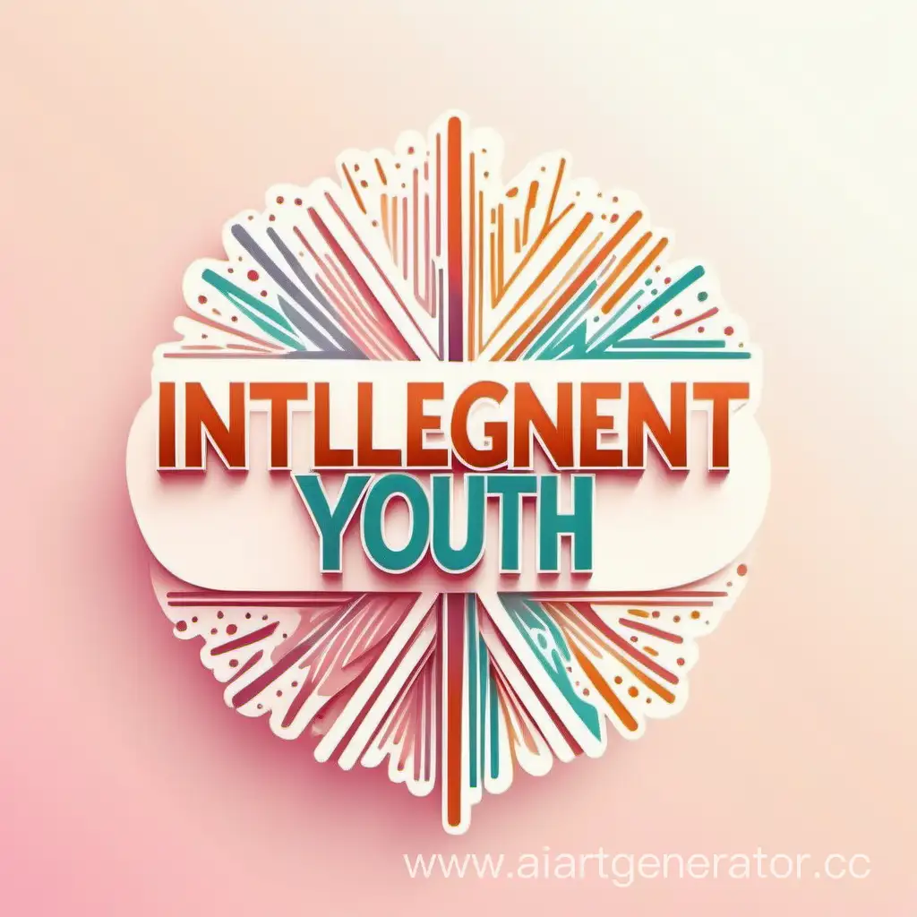 Intelligent-Youth-Emblem-with-Soft-Color-Palette