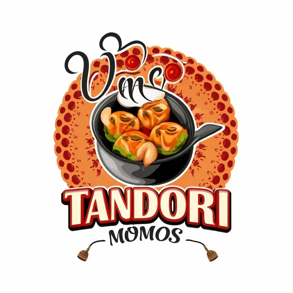 "Me ”N” TANDOORI MOMOS", typography, be used in Restaurant industry