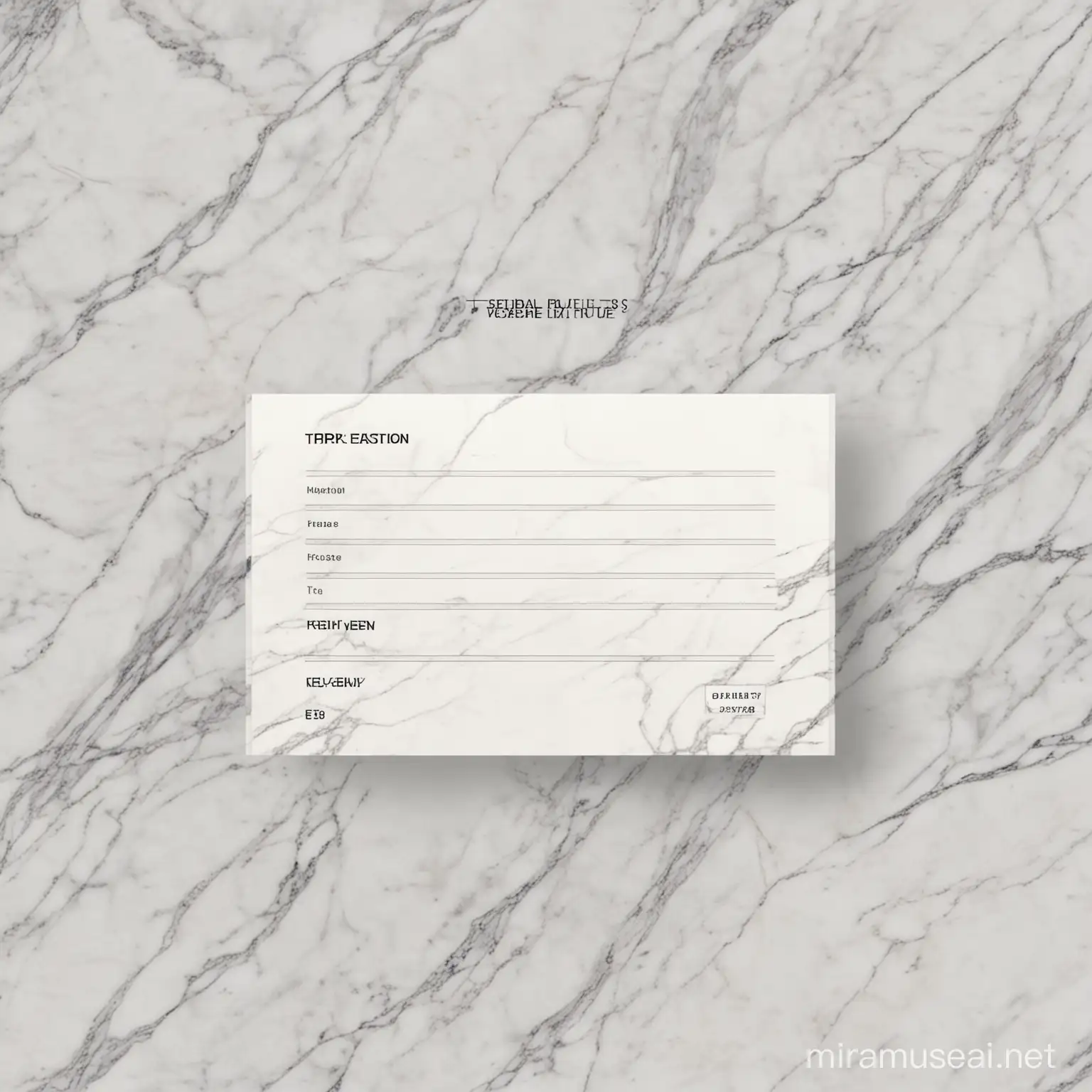 Elegant Marble Theme Professional Email Footer Graphic