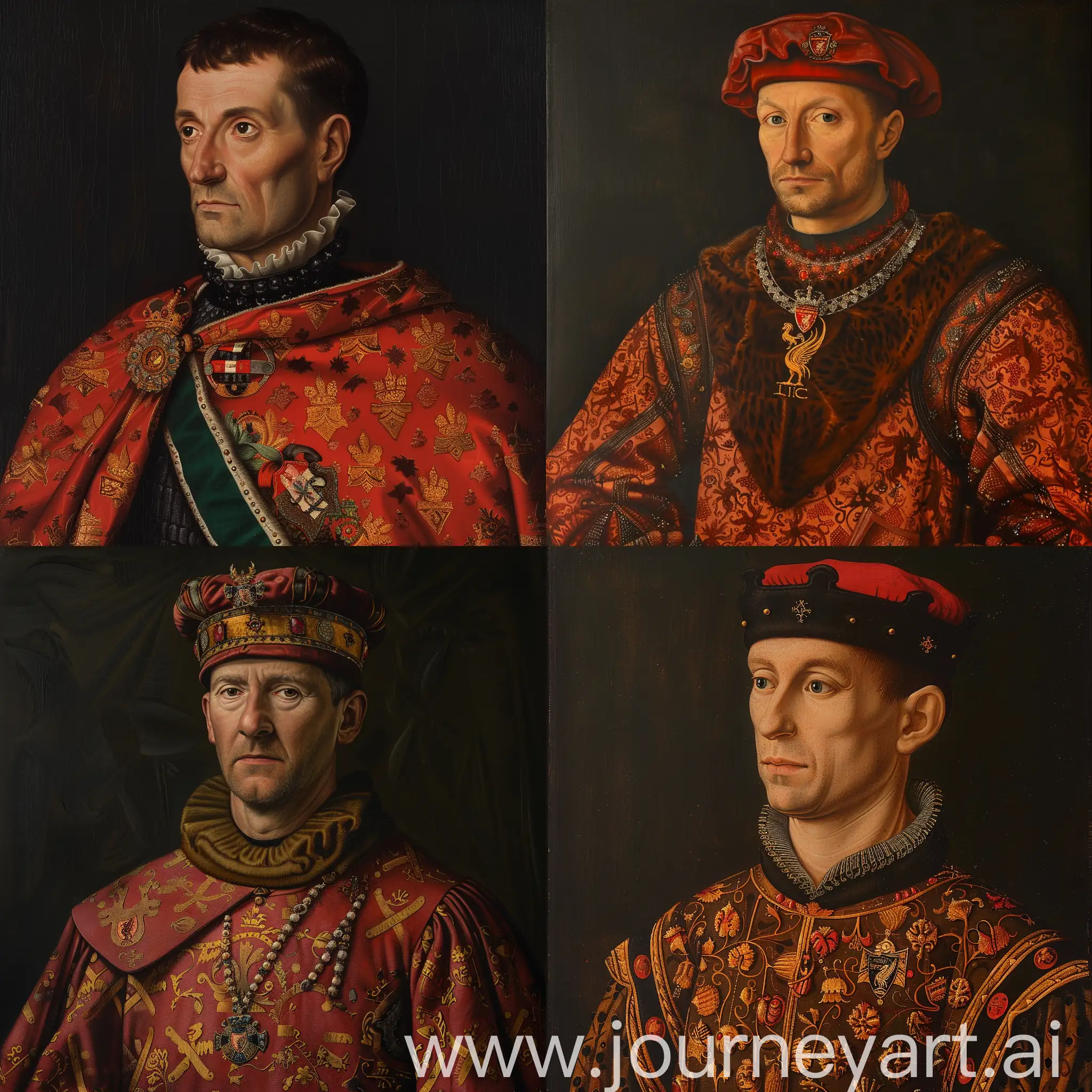 Noble-Earl-in-Liverpool-FCinspired-Attire-from-the-1400s