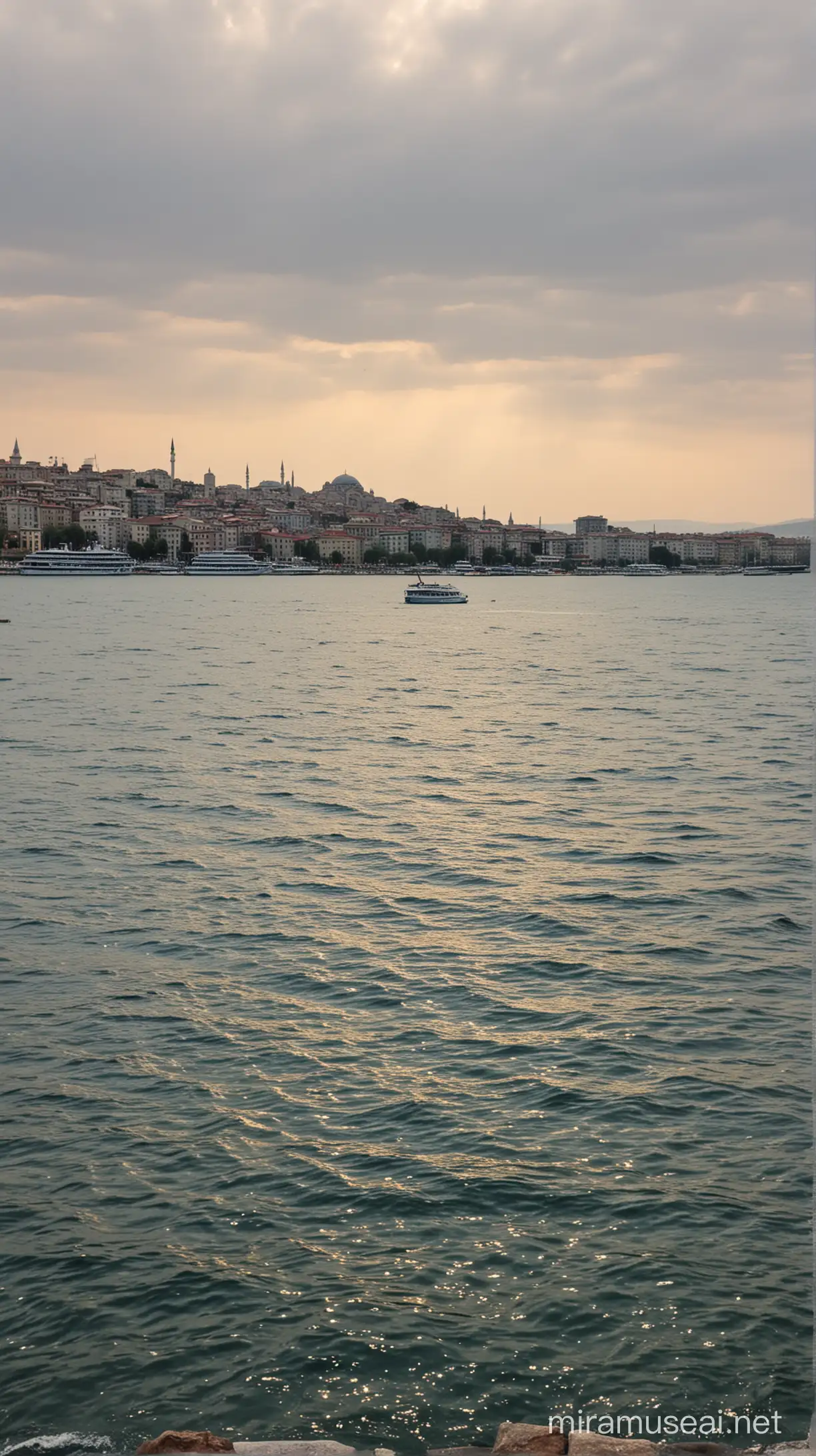 Bykada Island in Istanbul Tranquil Seascape with Panoramic Views