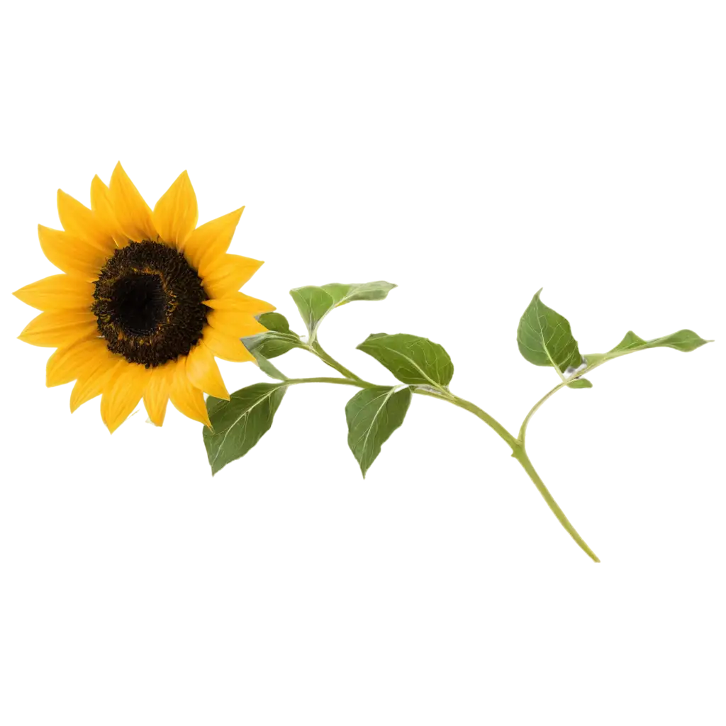 Captivating-Sensual-Sunflower-PNG-Enhance-Your-Digital-Presence-with-Stunning-Floral-Art