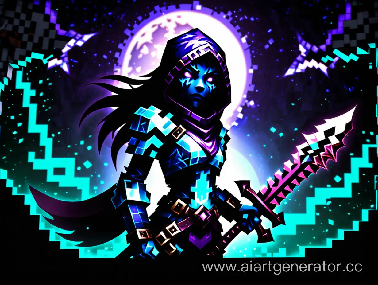 MinecraftInspired-Banner-Templar-Assassin-in-Moonlight