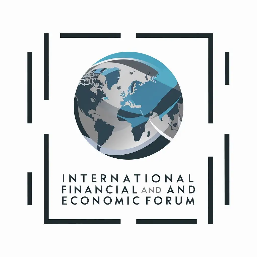 logo minimalist: International Financial and Economic Forum
