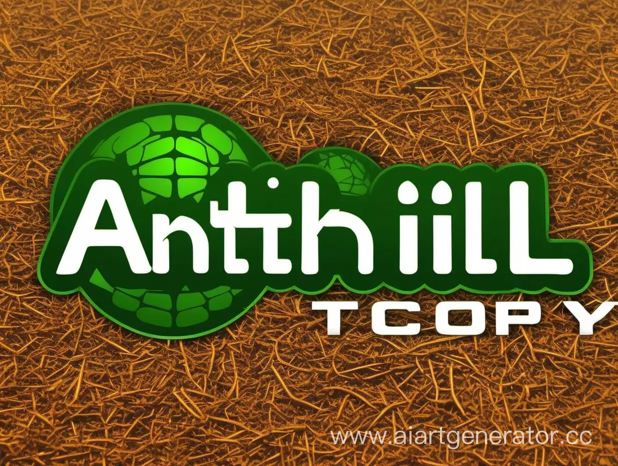 "Anthill technology corp." Green logo