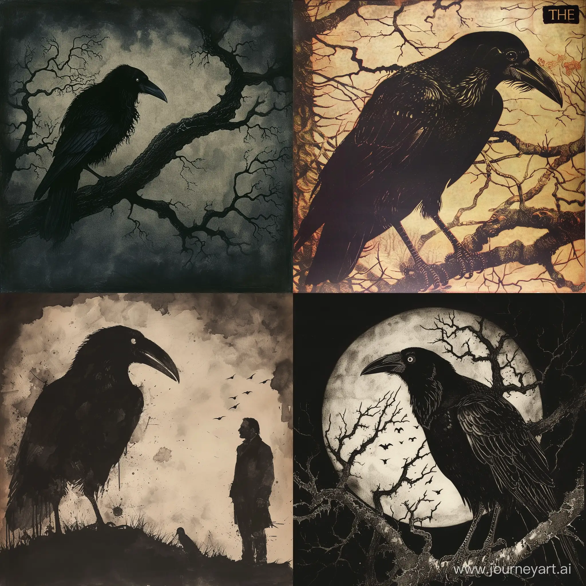 Mysterious-Raven-Portrait-Inspired-by-Edgar-Allan-Poes-Poem