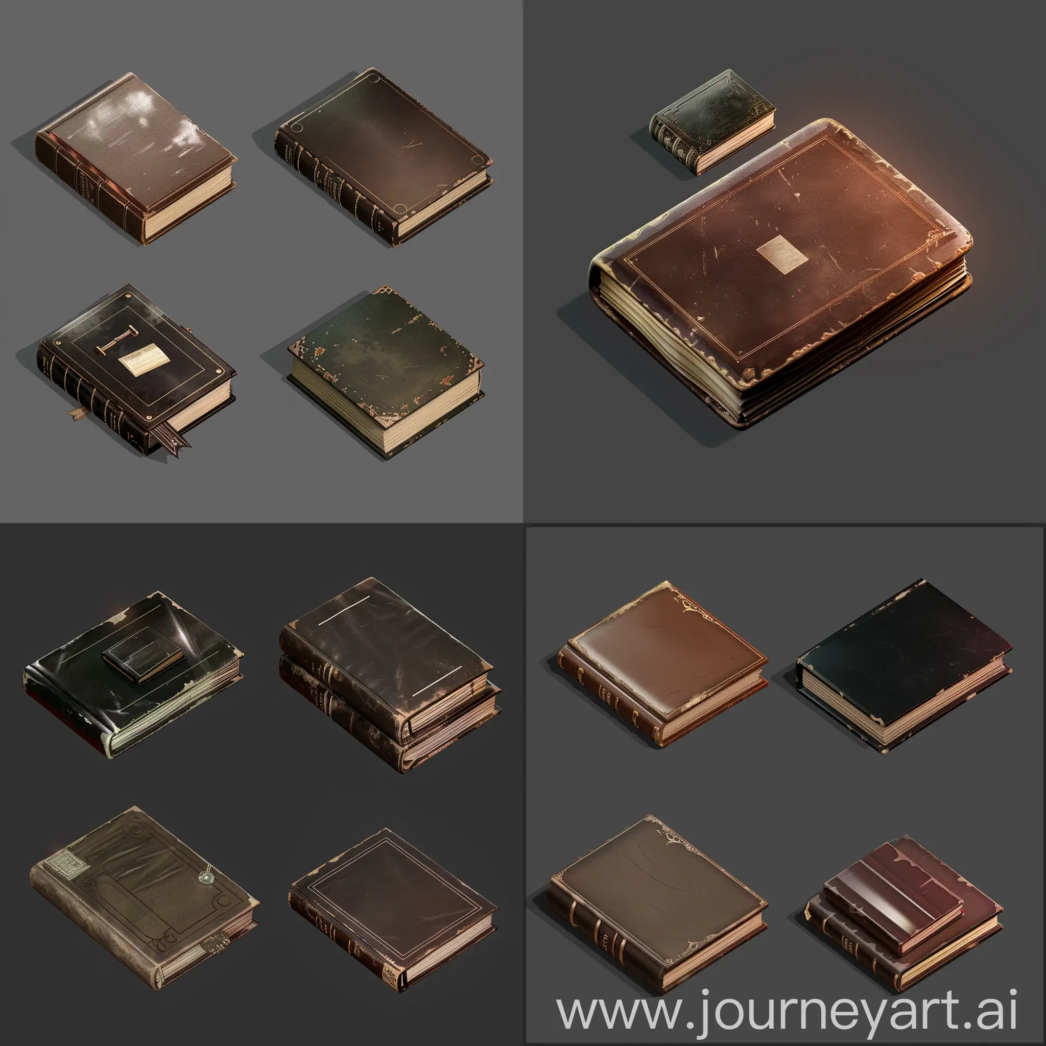 Vintage-LeatherBound-Book-in-Unreal-Engine-5-Style