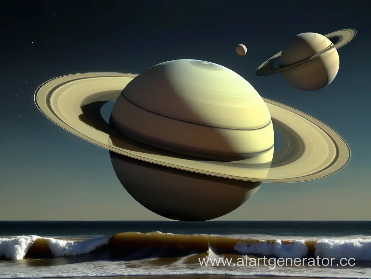 Saturn and the Sea