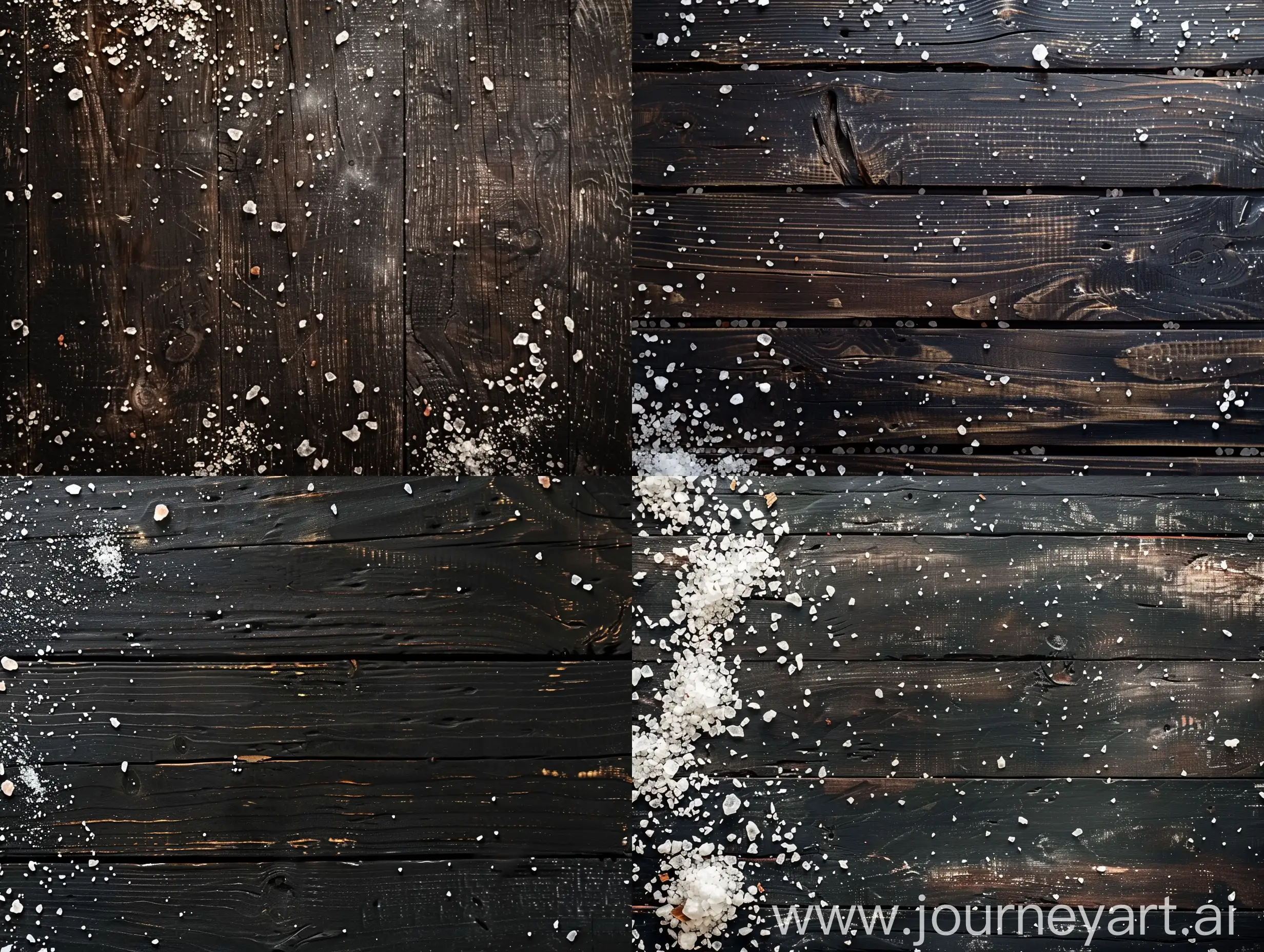 Mystical-Wood-Texture-with-Scattered-Salt-Art