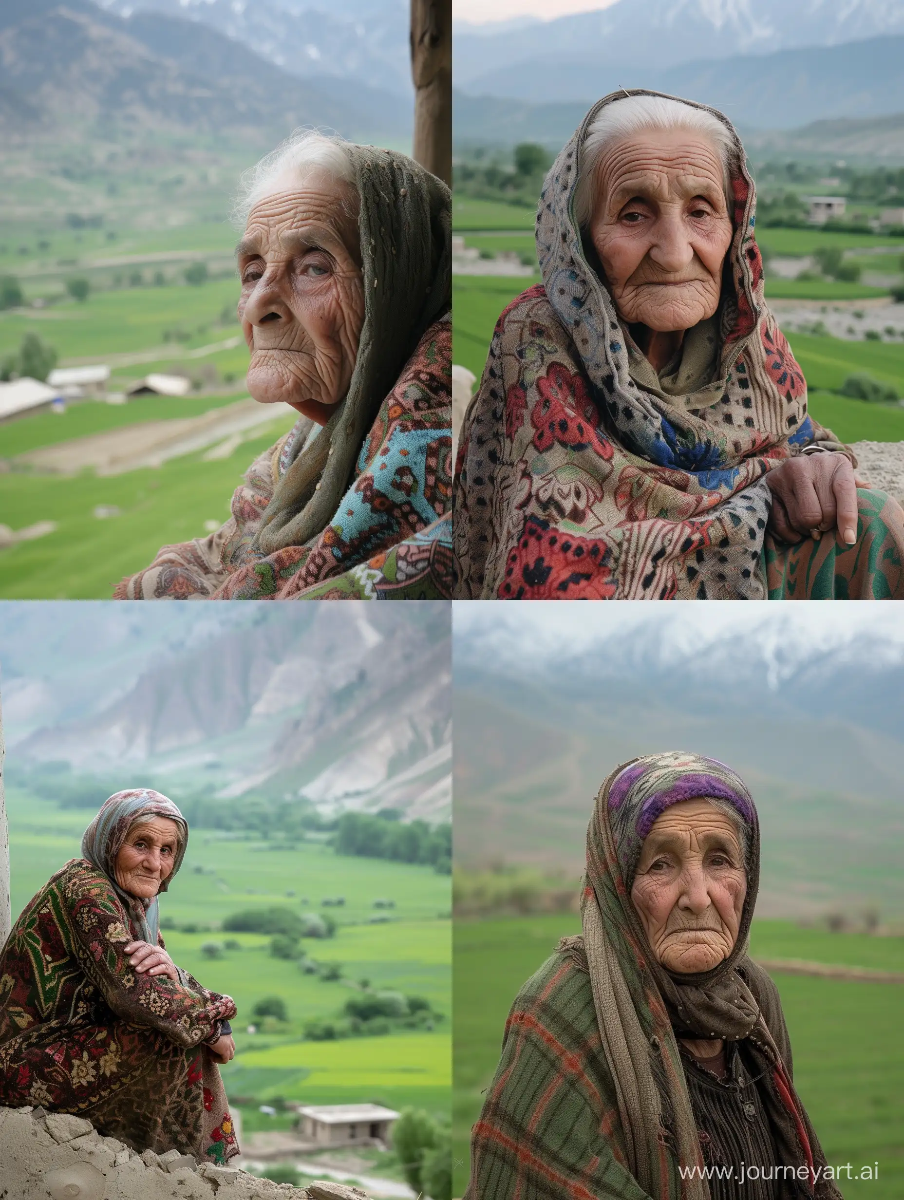 Kindhearted-Elderly-Woman-Fatima-Living-Serenely-in-a-Charming-Village