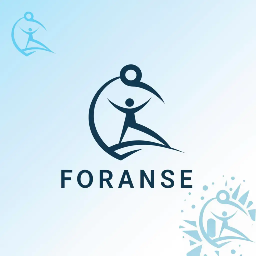a logo design,with the text "FORANSE", main symbol:child,Moderate,clear background